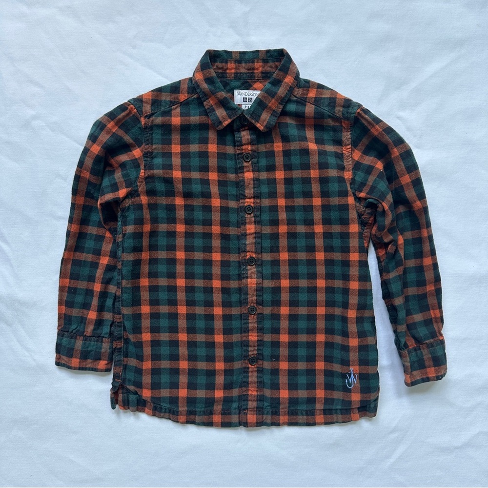 JW Anderson x Uniqlo Kids Plaid Flannel 3-4